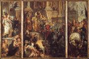 Peter Paul Rubens Saint Bavo About to Receive the Monastic Habit at Ghent oil painting reproduction